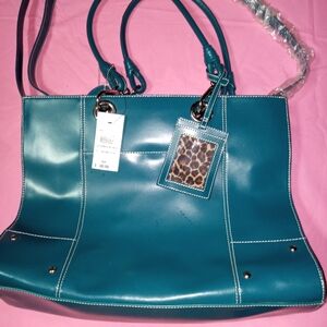 Wilsons Green Leather purse